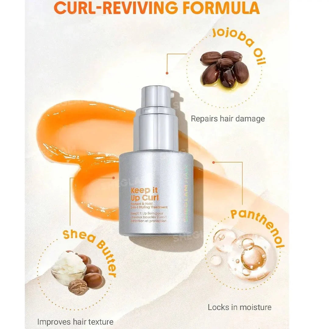SHEGLAM Keep It Up Curl Protect & Hold 2-in-1 Styling Treatment - 50ml
