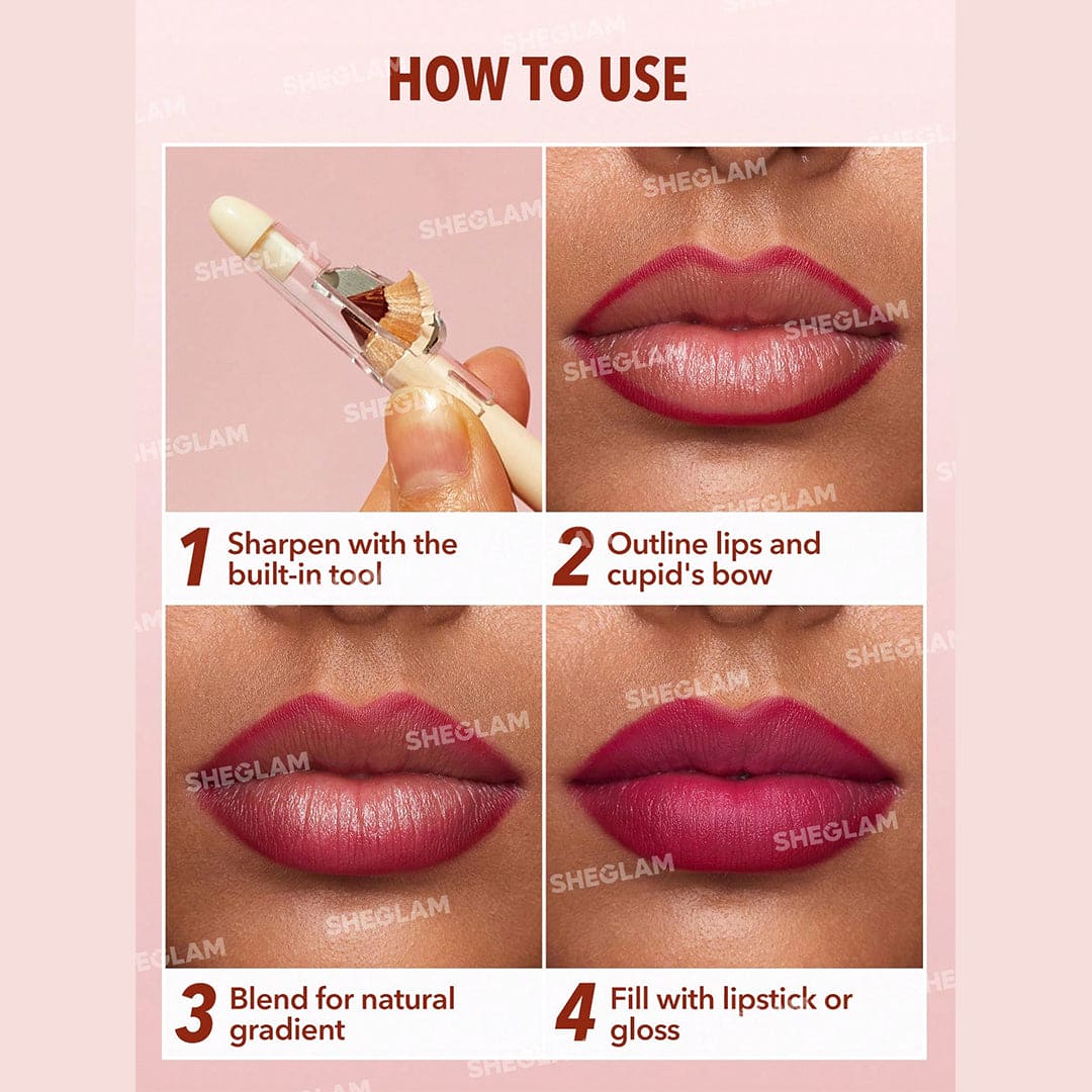 SHEGLAM Lip Facts Lip Liner