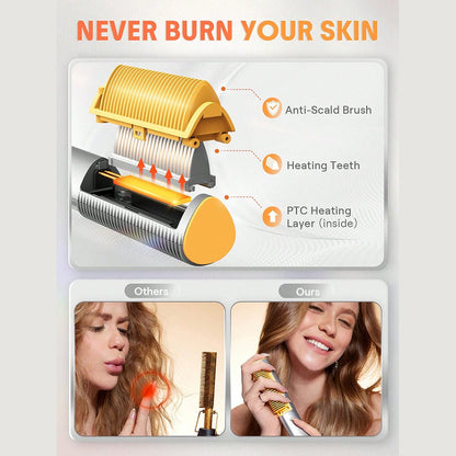 SHEGLAM Sleek Chic 3D Thermal Straightening Brush - UK Plug ( * Global Item )