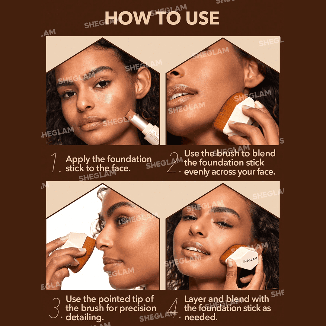 SHEGLAM Skin Magnet Foundation Brush