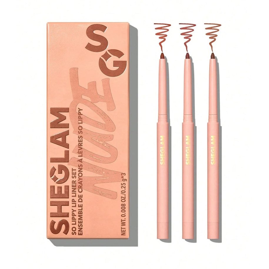 SHEGLAM So Lippy Lip Liner Set - Au Naturel
