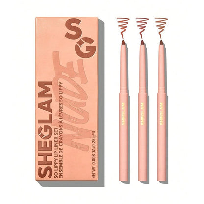 SHEGLAM So Lippy Lip Liner Set - Au Naturel