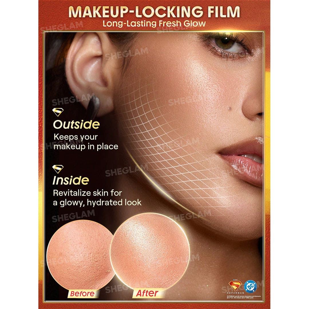 SHEGLAM The Superman Good Grip Glow Illuminating Primer - Gold