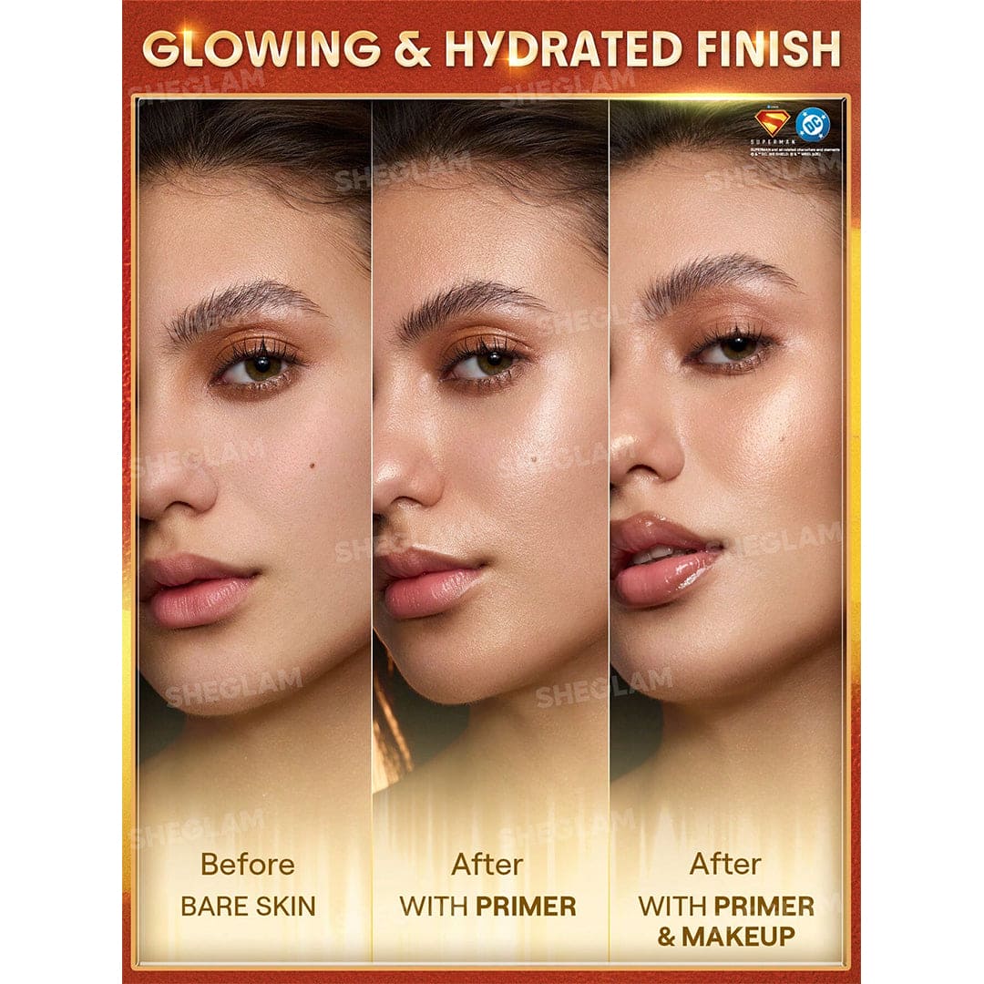 SHEGLAM The Superman Good Grip Glow Illuminating Primer - Gold