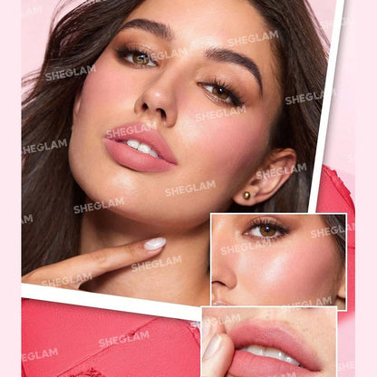 SHEGLAM Very Cherry Cheek & Lip Cream Stack