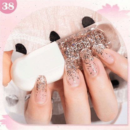 SHEIN - KUDAN Star River Dream Peelable Nail Polish ( Glitter Style )