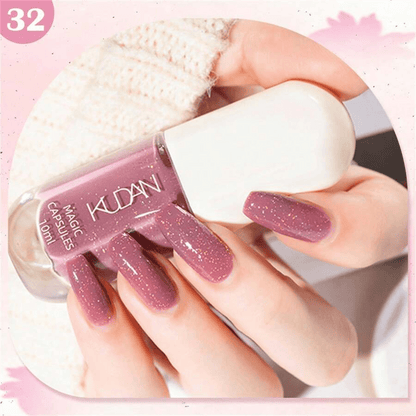 SHEIN - KUDAN Star River Dream Peelable Nail Polish ( Pink Style )