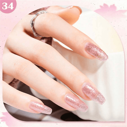 SHEIN - KUDAN Star River Dream Peelable Nail Polish ( Glitter Style )