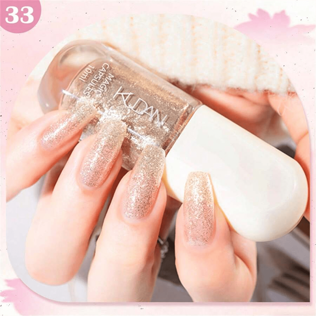 SHEIN - KUDAN Star River Dream Peelable Nail Polish ( Glitter Style )