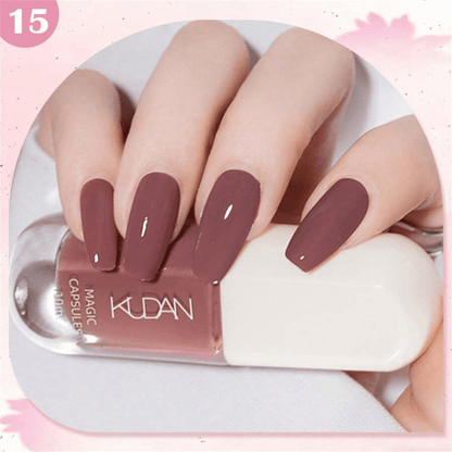 SHEIN - KUDAN Star River Dream Peelable Nail Polish ( Pink Style )