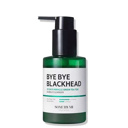 Some By Mi Bye Bye Blackhead 30 Days Miracle Green Tea Tox Bubble Cleanser