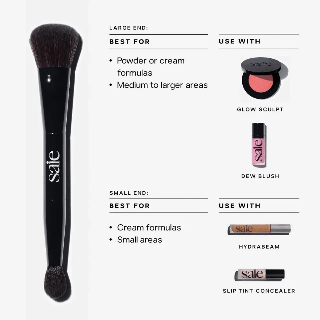 Saie The Double Sculpting Brush
