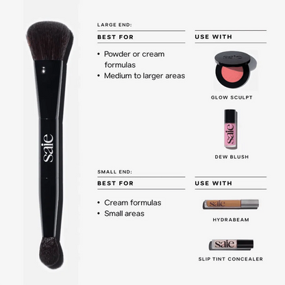 Saie The Double Sculpting Brush