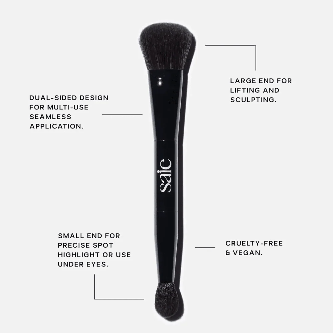 Saie The Double Sculpting Brush