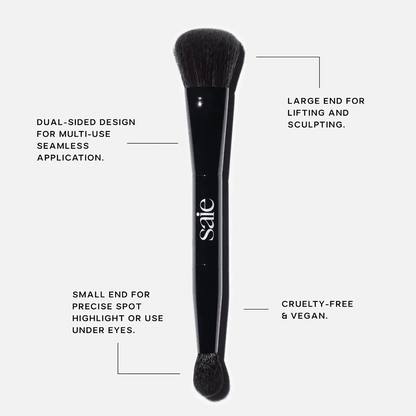 Saie The Double Sculpting Brush