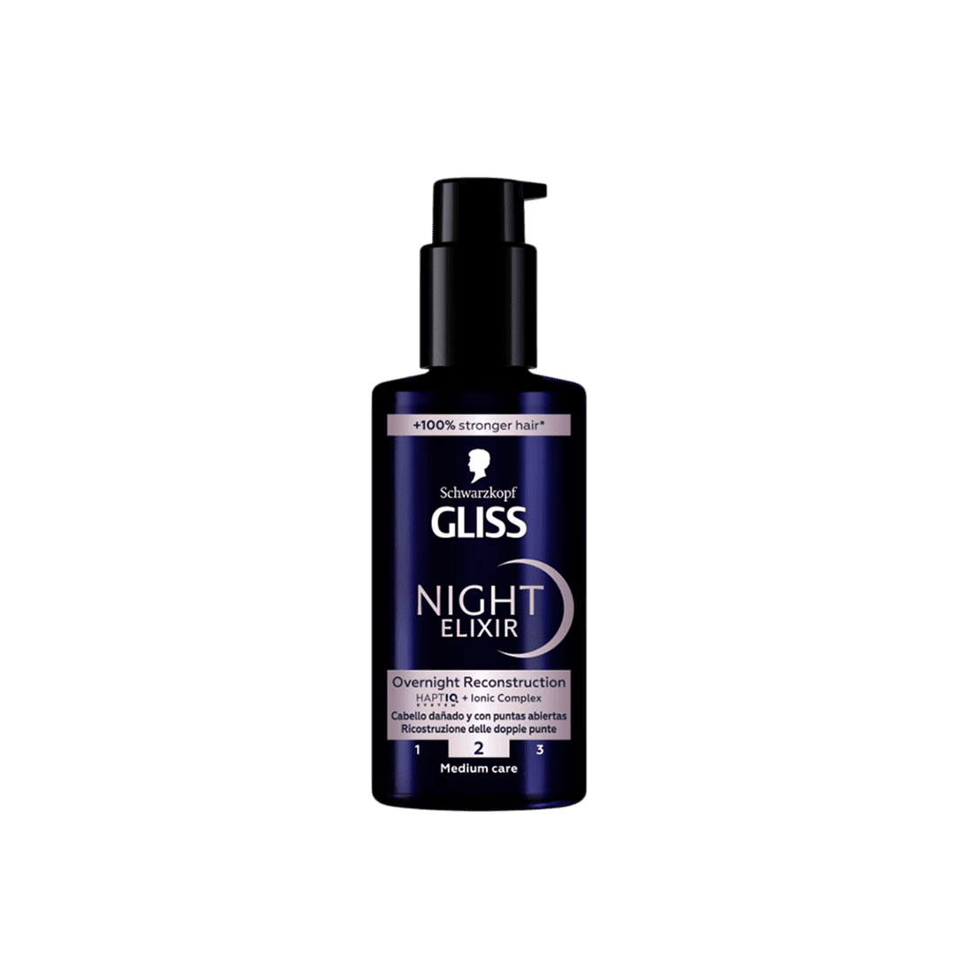 Schwarzkopf Gliss Hair Treatment Night Elixir Ultimate Repair - 100ml