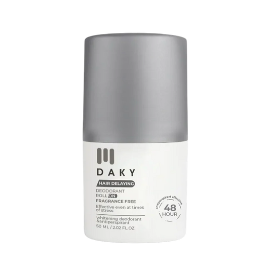 Daky Hair Delaying Rollon Fragrance Free 50 ML