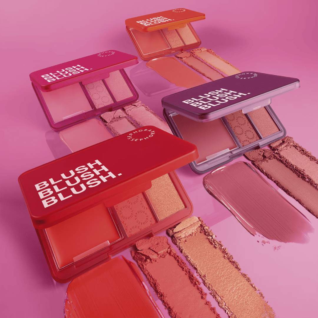 Sephora Palette Blush Blush Blush Trio Of Blushes
