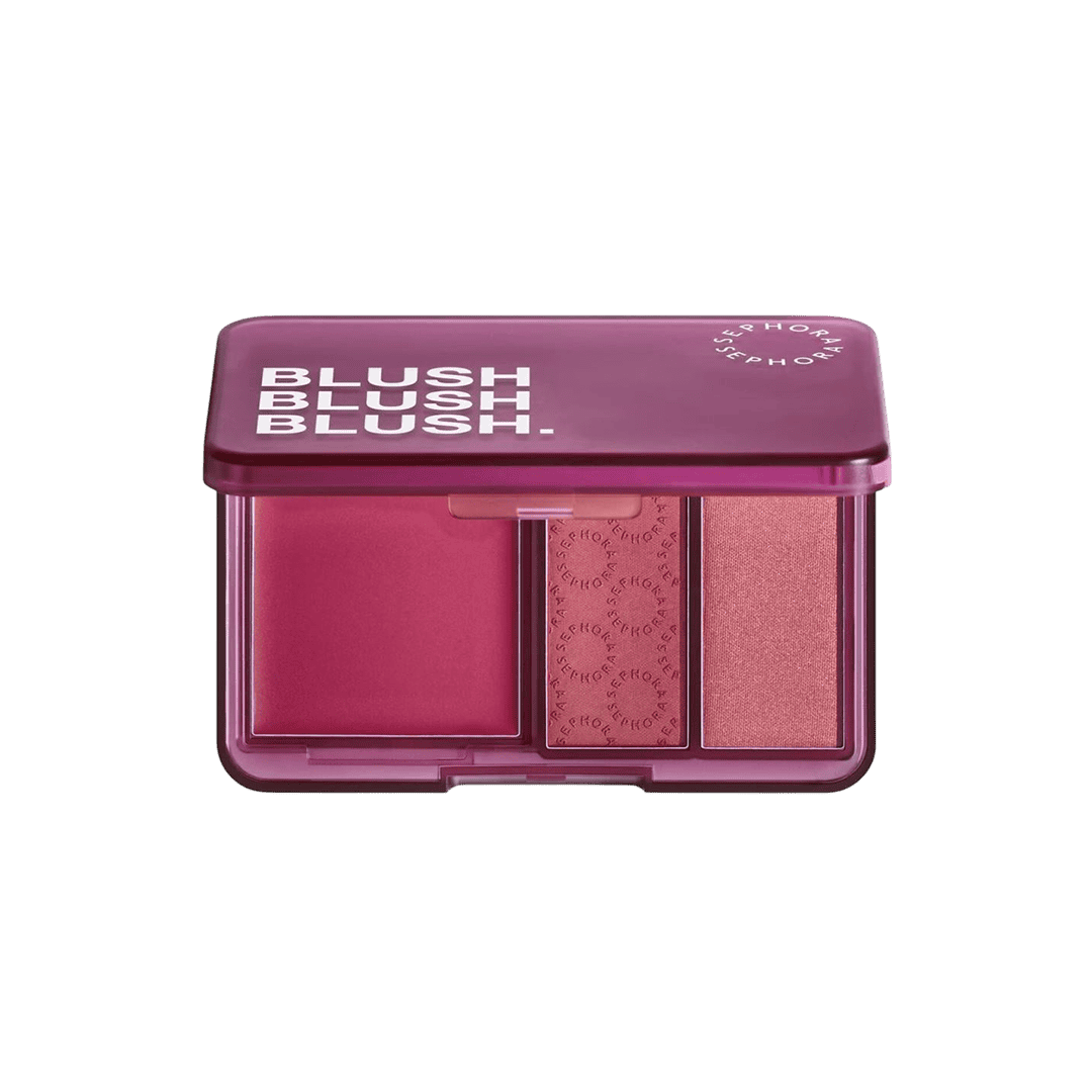 Sephora Palette Blush Blush Blush Trio Of Blushes