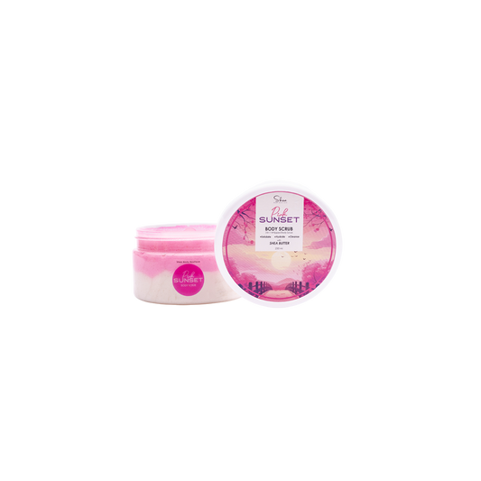 Pink Sunset Scrub