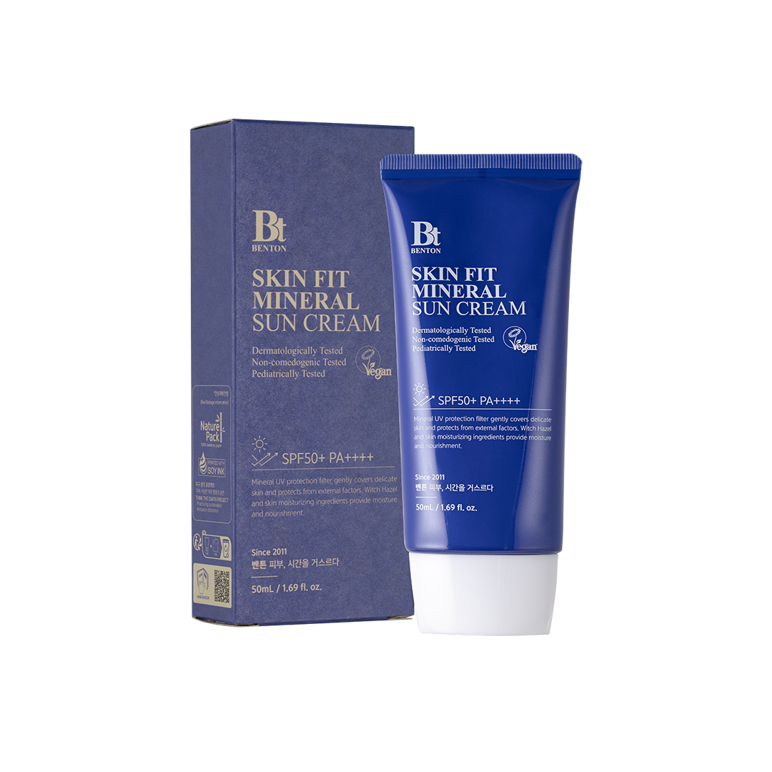 Benton: skin fit mineral sun cream:
