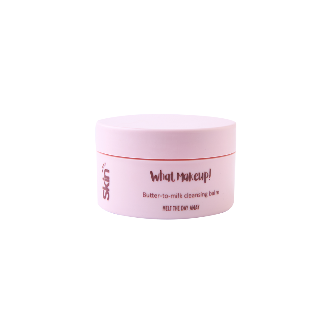 WHAT MAKEUP? Cleansing balm