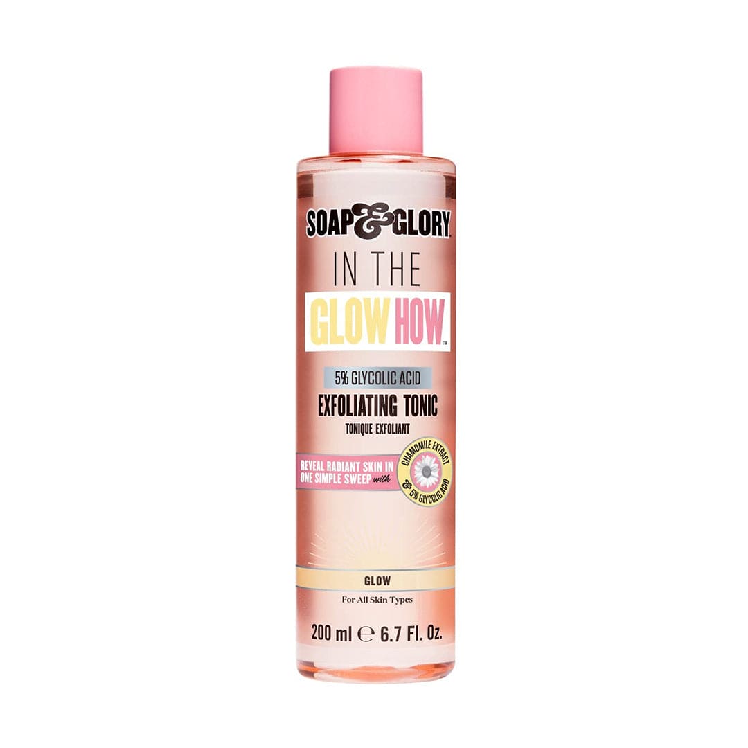 Soap & Glory In The Glow How' 5% Glycolic Acid Exfoliating Tonic
