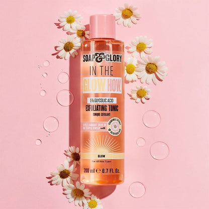 Soap & Glory In The Glow How' 5% Glycolic Acid Exfoliating Tonic