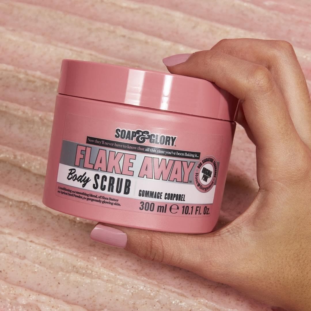 Soap & Glory Original Pink Flake Away Exfoliating Body Scrub - 300ml