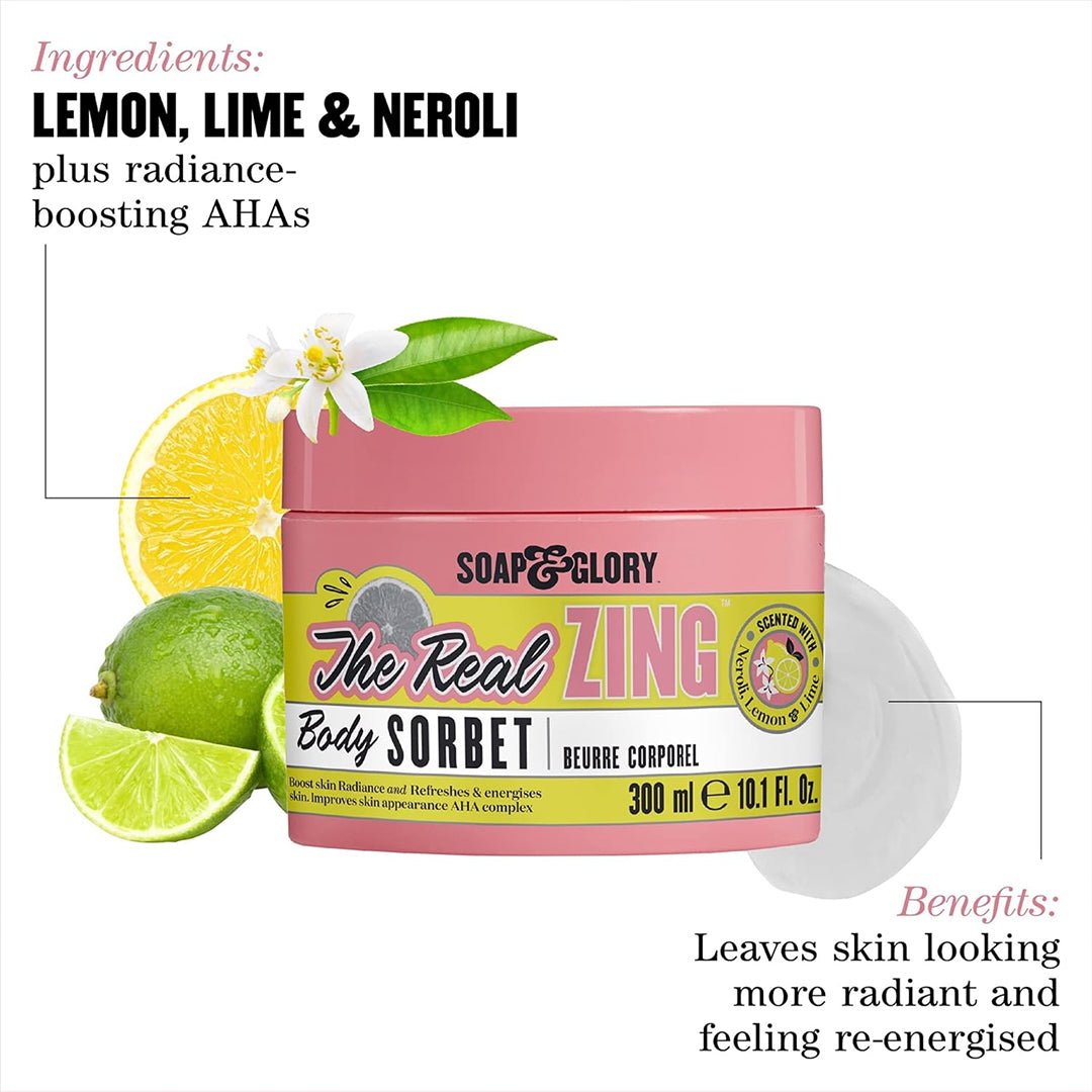 Soap & Glory The Real Zing Body Sorbet - 300ml