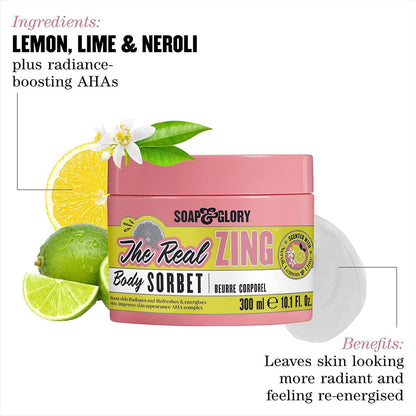 Soap & Glory The Real Zing Body Sorbet - 300ml