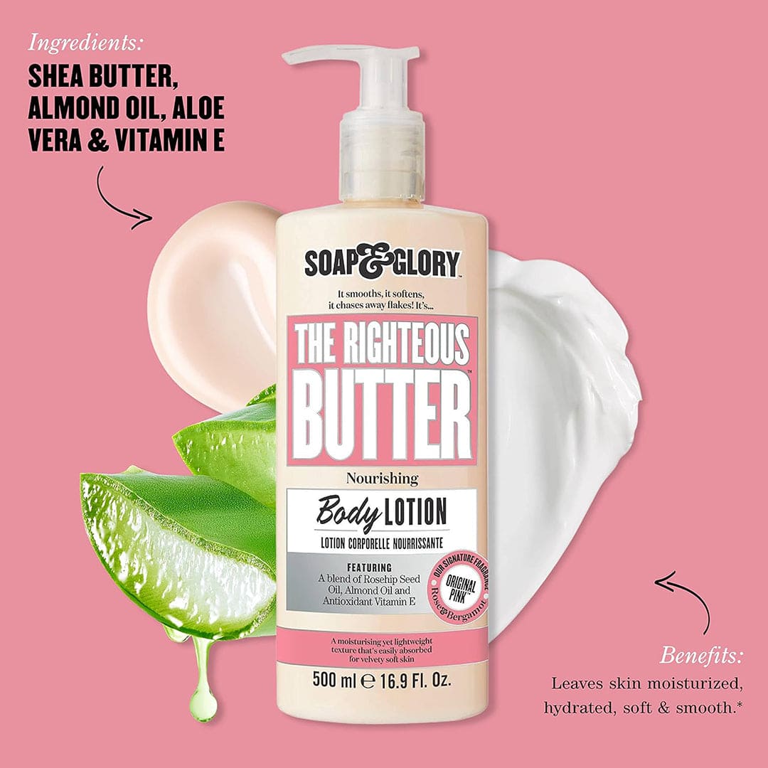 Soap & Glory The Righteous Butter Body Lotion - 500ml