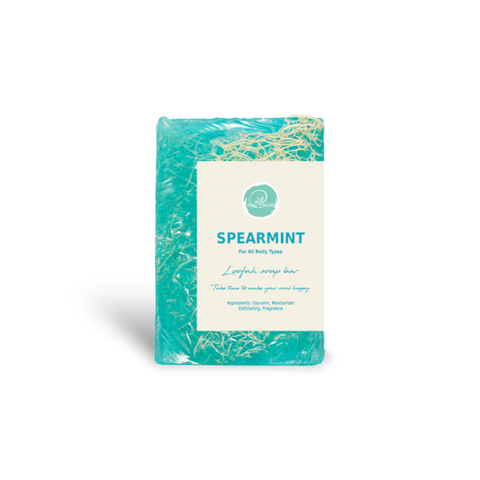 Spearmint Loofah Soap