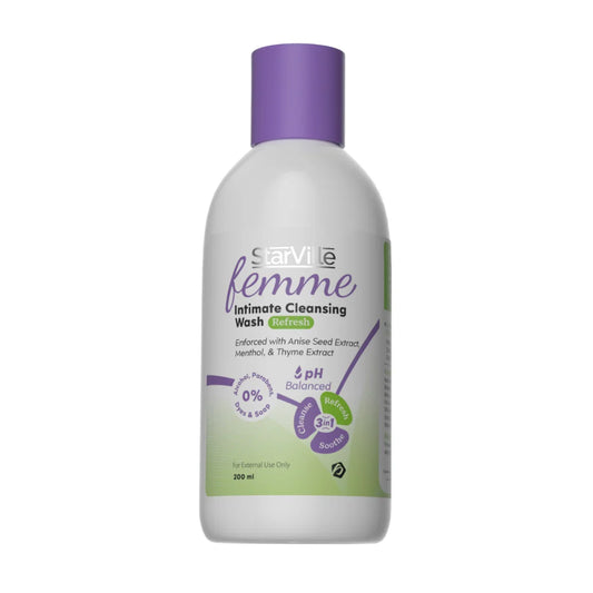 StarVille Femme Intimate Cleansing Wash Refresh 200 ML