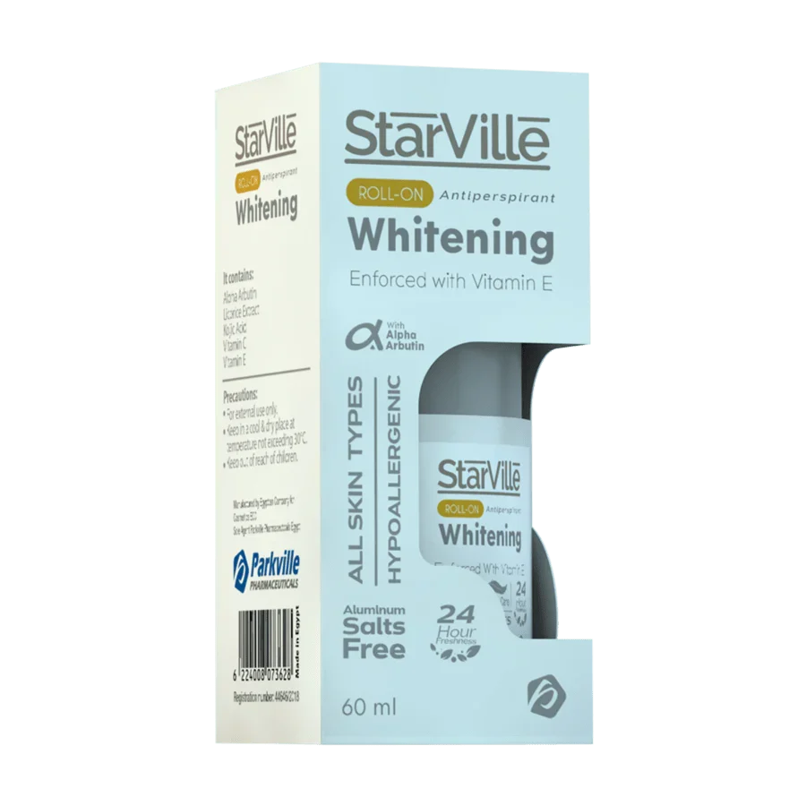Starville Lightening Roll-On & Antiperspirant Silver Lavander 60 g Offer | مزيل عرق ستارفيل