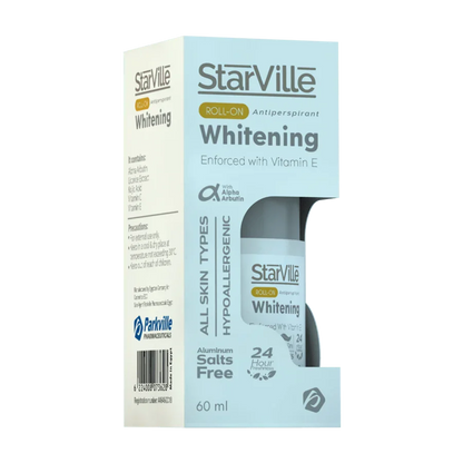 Starville Lightening Roll-On & Antiperspirant Silver Lavander 60 g Offer | مزيل عرق ستارفيل