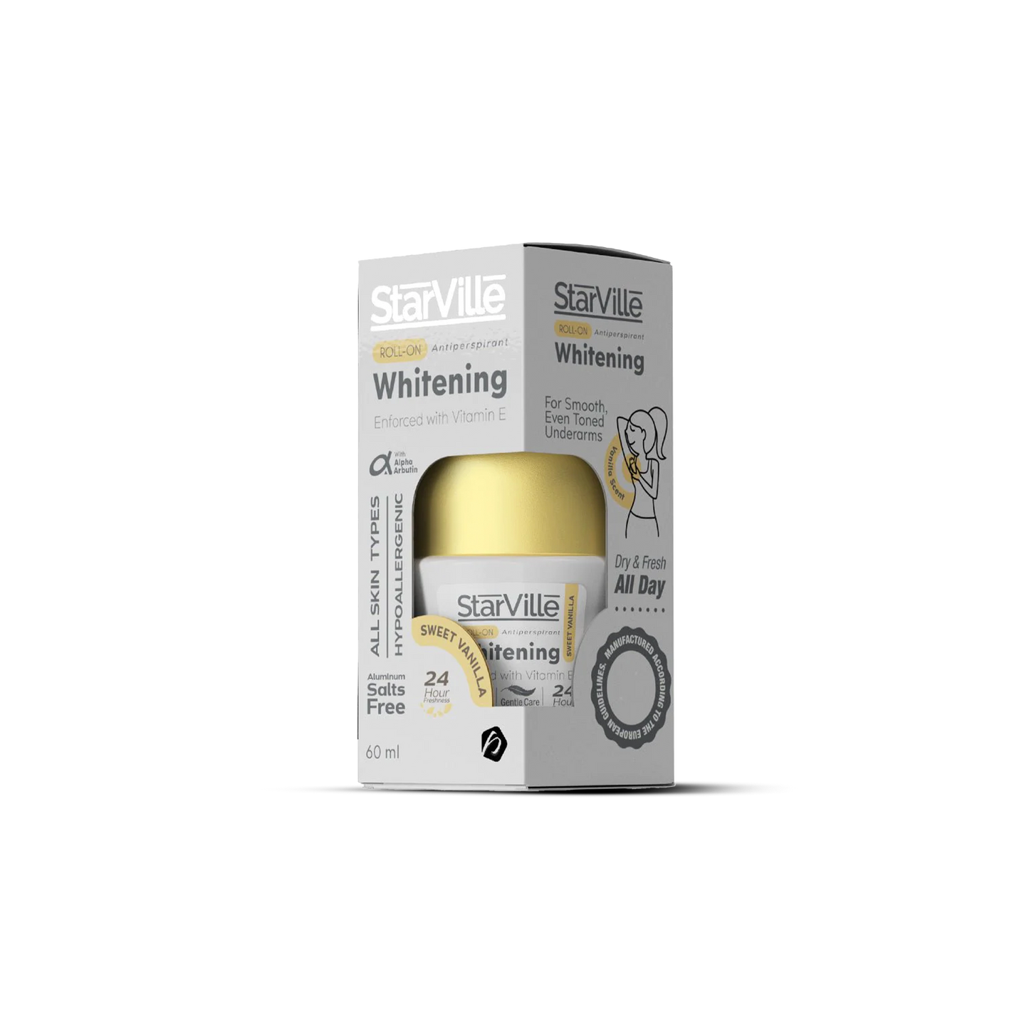 Whitening Roll-on in Sweet Vanilla