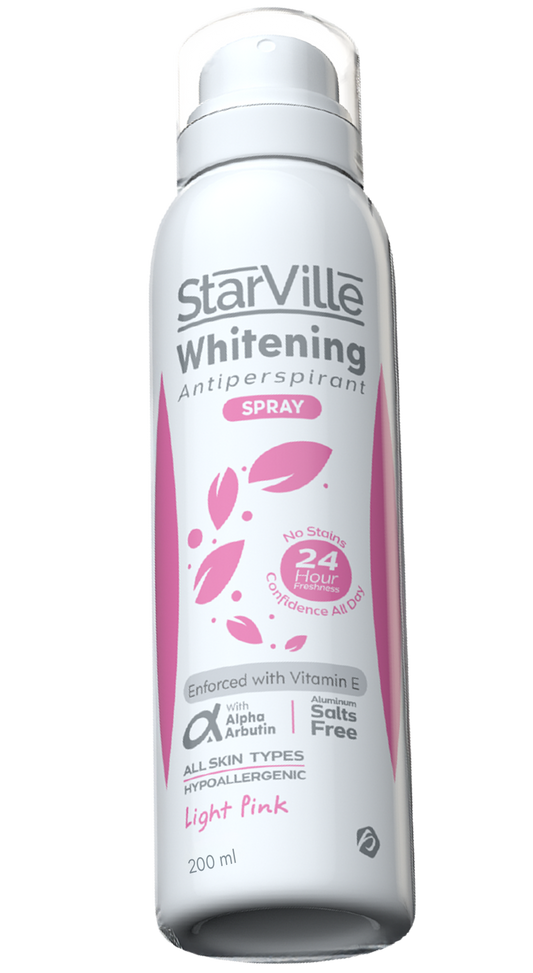 Starville Whitening Antiperspirants Spray Light Pink 200 ml