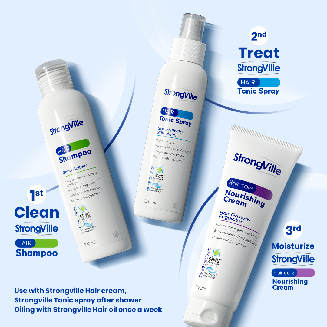 Strongville Extra Hair Shampoo 220 ml