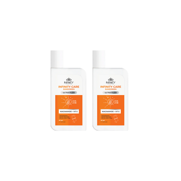 واقي شمسي فائق السوائل SPF50+ (1+1)