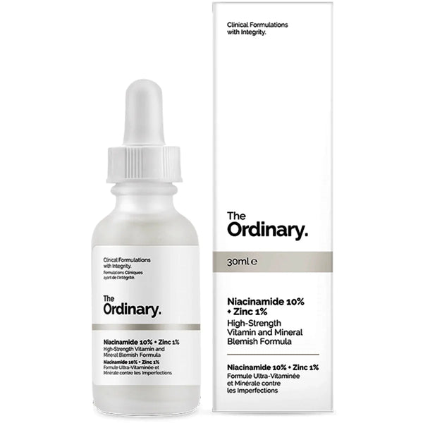 The Ordinary Niacinamide 10% + ZINC 1% (النسخة العالمية)