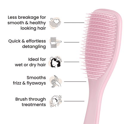 Tangle Teezzer Detangling Hairbrush - Millennial Pink