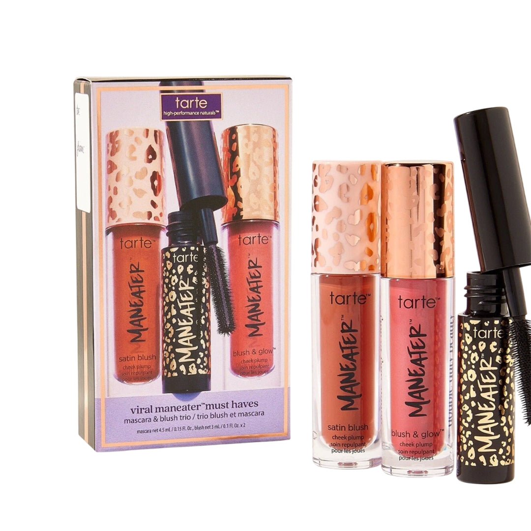 Tarte Viral Maneater Must Haves Mascara & Blush Trio