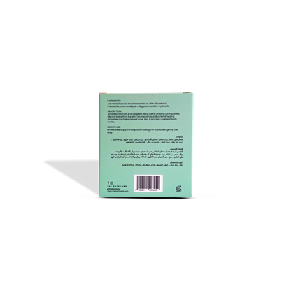 Anti-Acne Soap with Tea Tree Oil & Charcoal