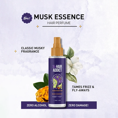 عطر الشعر بعبير المسك