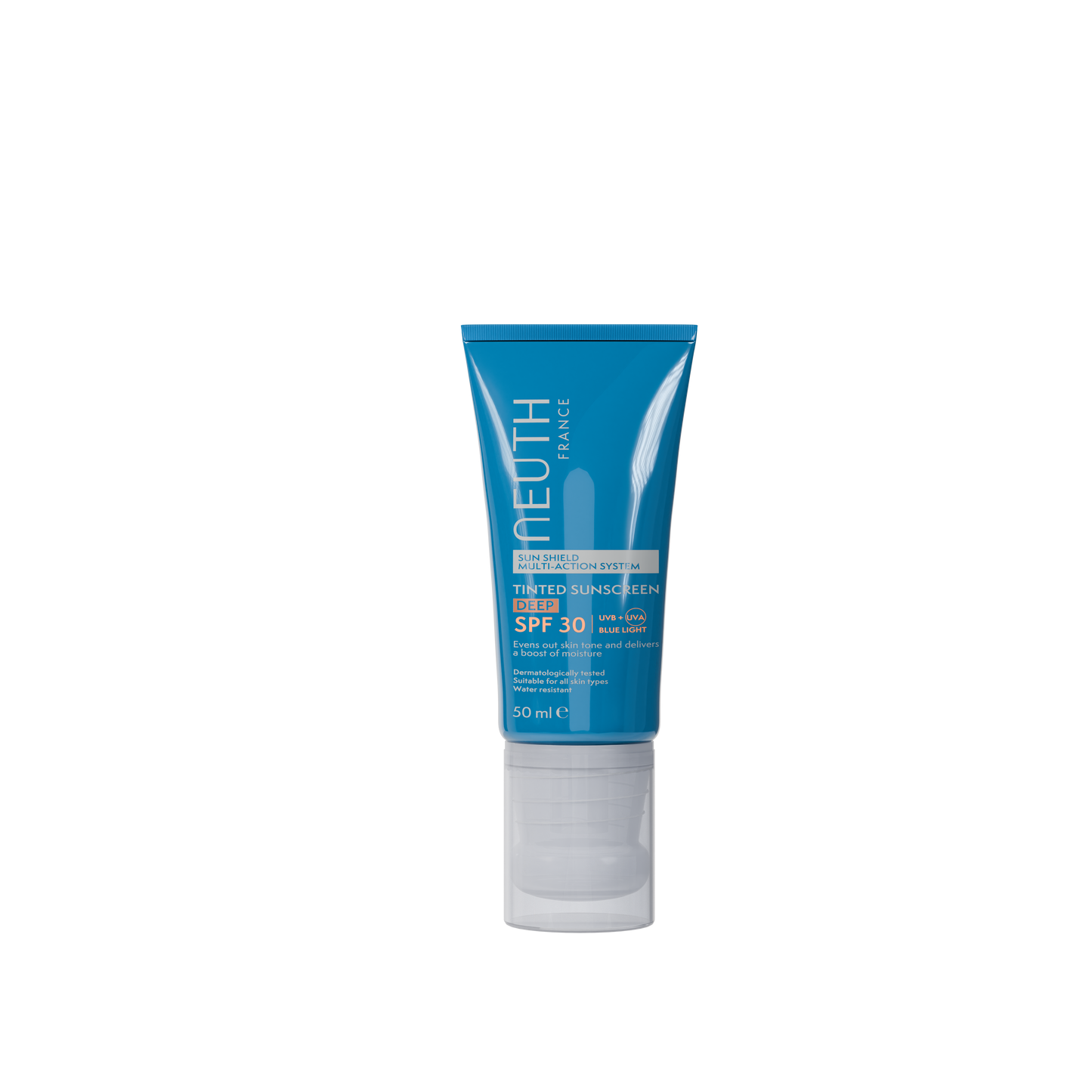 Neuth Sun Shield Multi-Action System Tinted Sunscreen SPF 30 – Deep 50 ml