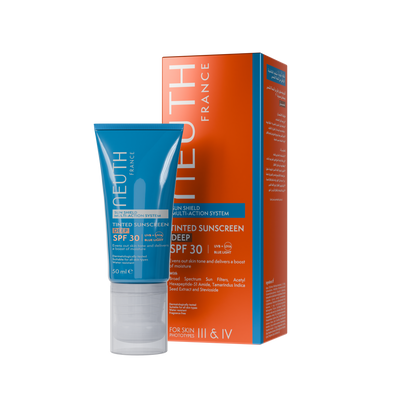 Neuth Sun Shield Multi-Action System Tinted Sunscreen SPF 30 – Deep 50 ml