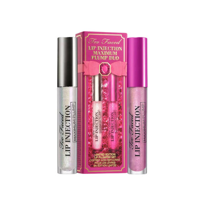 Too Faced Lip Injection Maximum Plump Lip Gloss Duo