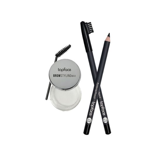 Eyebrow Wax & Waterproof Eyeliner