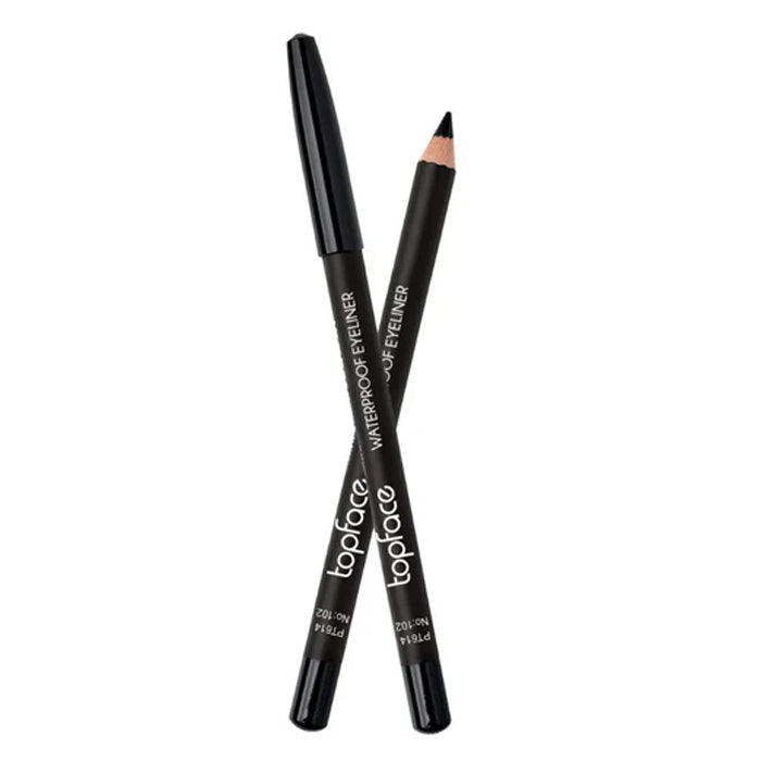 topface waterproof eyeliner pt614 black